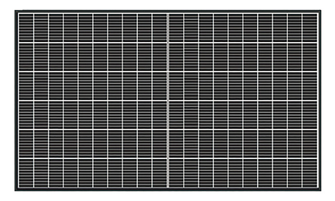ネクストエナジー 単結晶PERCハーフカットセル 4.08kW 12枚の写真